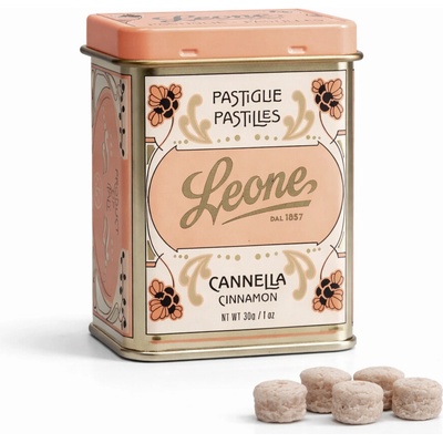 Leone 1857 Canella Pastilky s příchutí skořice 30 g