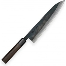 KIYA nůž Gyuto Chef Suminagashi Kurouchi Damascus 11 layers 210 mm