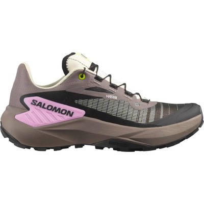 Salomon Дамски маратонки Salomon Women's Genesis Trail running shoes - Iron / Vanilla Ice / Cyclamen - размер 37 1/3 (EU) (123-1437-0613)