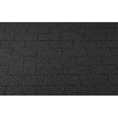 Katepal střešní asfaltový šindel 3T černá 1 m2