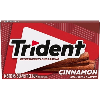 Trident žvýkačky bez cukru se skořicovou příchutí 31 g