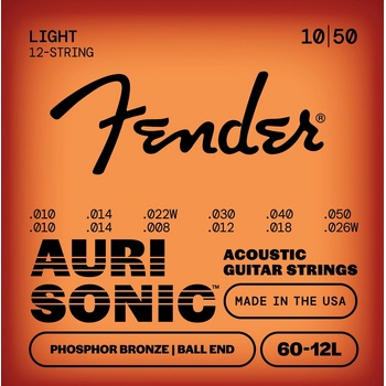 Fender Phosphor Bronze Acoustic Guitar Strings - Light 60-12L Струни за акустична китара (0730060423)