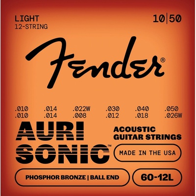 Fender Phosphor Bronze Acoustic Guitar Strings - Light 60-12L Струни за акустична китара (0730060423)