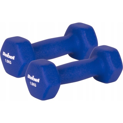 Rebel Neoprenové činky 2 x 1,5 kg 2 ks