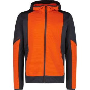 CMP Мъжко поларено яке CMP Jacket with Fix Hood Fleece jacket - Orange - размер 46 (EU) (005-7019-0211)