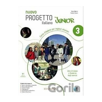 Livro - Nuovo Progetto Italiano Junior 3 (B1) - Edilingua