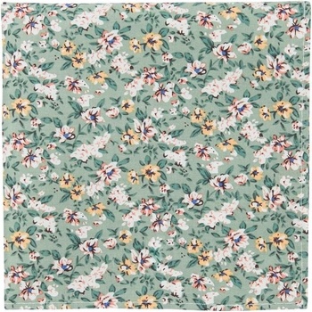 Bubibubi vreckovka do saka Sage Garden s kvietkami zelená