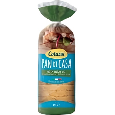 Colussi Italský semolinový toustový Chléb s olivovým olejem 400 g – Hledejceny.cz