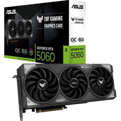 ASUS TUF Gaming GeForce RTX 5060 OC 8GB GDDR7 128bit (TUF-RTX5060-O8G-GAMING/90YV0N00-M0NA00)