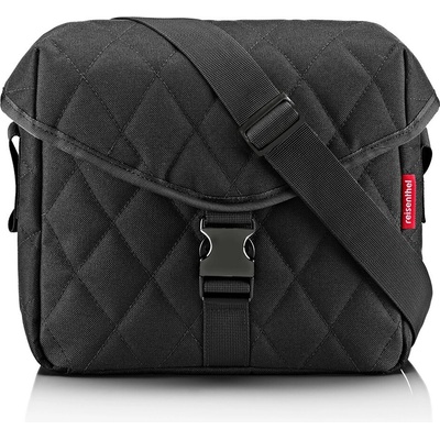 Reisenthel taška cez rameno Saddle Bag M rhombus black