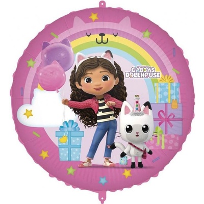 PROCOS Fóliový balónek 18" Gábinin domeček pro panenky 46 cm – Zboží Dáma