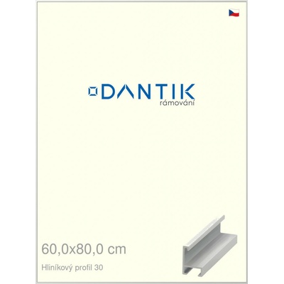 DANTIK rámeček 60 x 80 profil 6030 Bílá matná
