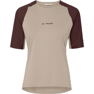 Vaude Дамска фланелка с къс ръкав за колоездене Vaude Women's Kuro Shirt II Cycling jersey - Linen - размер 44 (EU) (156-2797-0215)