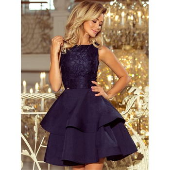 Numoco Рокля с дантела - тъмно синя Numoco LAURA numoco | Sin | ЖЕНИ | L