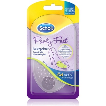 Scholl GelActiv Party Feet хидрогел подплънки за крака и обувки 1 чифт
