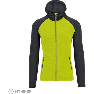 Karpos Ambrizzola Full-zip mikina s kapucňou primrose/vulcan