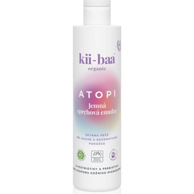 kii-baa organic Atopi Pečující tělové mléko pro dospělé 250 ml