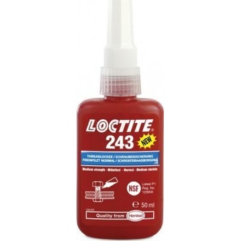 LOCTITE 243 zajišťovač šroubů 50g