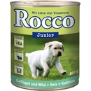 Rocco Junior drůbeží & zvěřina & rýže & vápník 24 x 0,8 kg