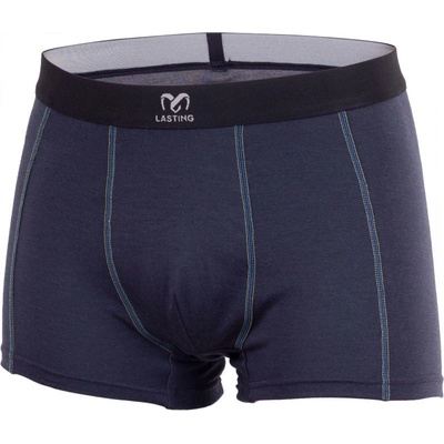 Lasting pánské merino boxerky NORO modré