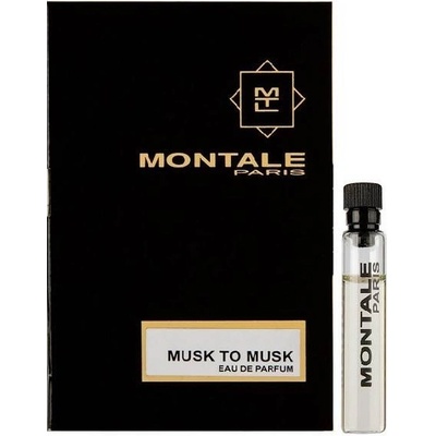 Montale Musk To Musk parfum unisex 2 ml vzorka