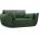 Mazzini Sofas Тъмнозелен фотьойл Vanda - Mazzini Sofas (MAZ_ARM_142_F1_VANDA5)