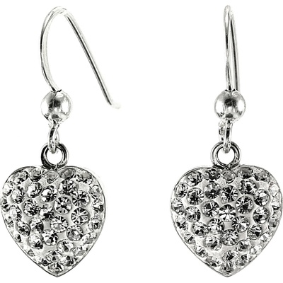 Šperky Nina - Stříbrné náušnice Swarovski komponent 925/1000 - ns ag kam H 113