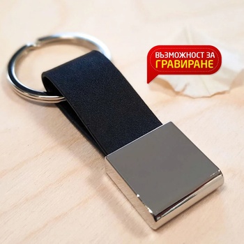 Image 1 of Art gift Кожен ключодържател квадрат