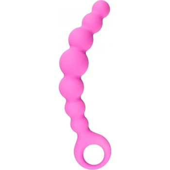 Toyz4Lovers Анален стимулатор от мед. силикон Caterpill-Ass розов