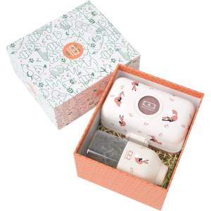 monbento Tresor + positive s 330 ml цвят сьомга, бяло, оранжево 330 ml (88017349)