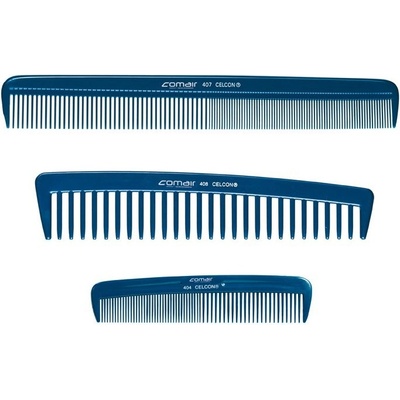 Comair Blue Profi Line Comb profesionálne hrebene 7000346 408 18,5 cm