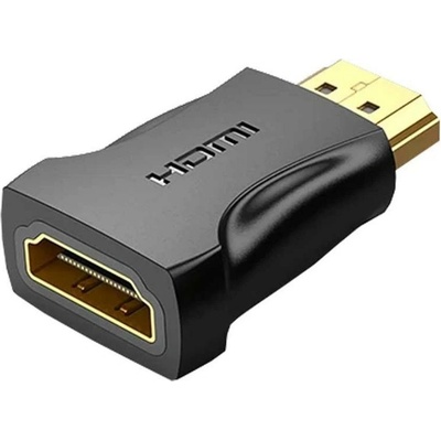 Адаптер Vention AIMB0, от HDMI(м) към HDMI(ж), позлатени конектори, черен, 4K@60Hz (AIMB0)