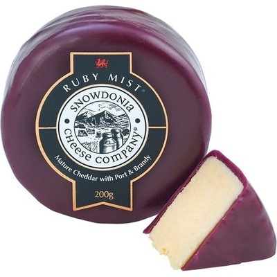 Snowdonia Sýr Cheddar RUBY MIST s portským vínem 200 g