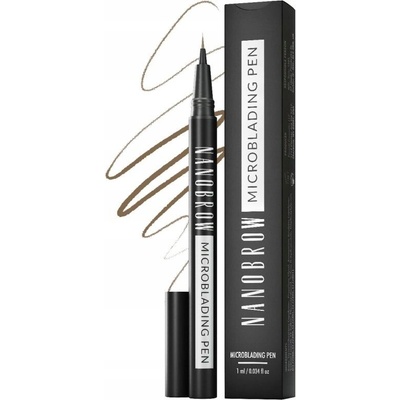 Nanobrow Microblading Pen tužka na obočí Light Brown 1 ml