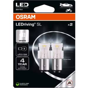 OSRAM LEDriving SL 2BL WHITE P21/5W 2W 6000K