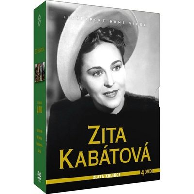 Kolekce Zity Kabátové: Lízin let do nebe + Muži nestárnou + Pantáta Bezoušek + Zlaté dno, 4 DVD