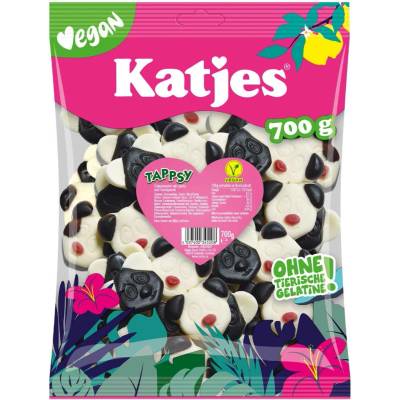 Katjes Tappsy pěnové bonbóny s lékořicí 700 g