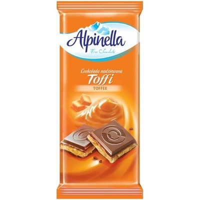 Terravita Mliečna čokoláda s karamelovou náplňou 100 g