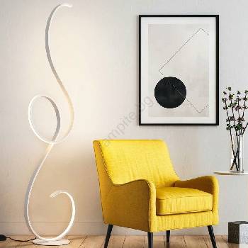 Ondaluce - LED димируема подова лампа FLOK LED/44W/230V бяла (OND0072)