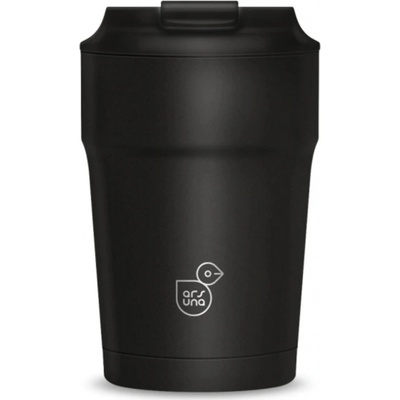 Ars Una Termohrnek černý 350 ml nerezový