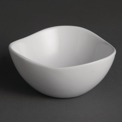 Olympia misky Whiteware ve tvaru vlny 105 mm 12 ks