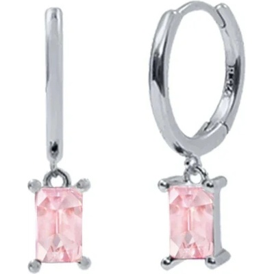 DELIS Сребърни обеци, jw922, елегантен дизайн, с родиево покритие (jw922)