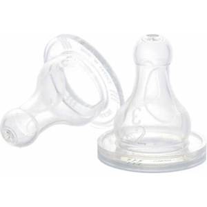 Beaba Комплект силиконови биберони Beaba - 2 броя, 3m+ (911288) - baby