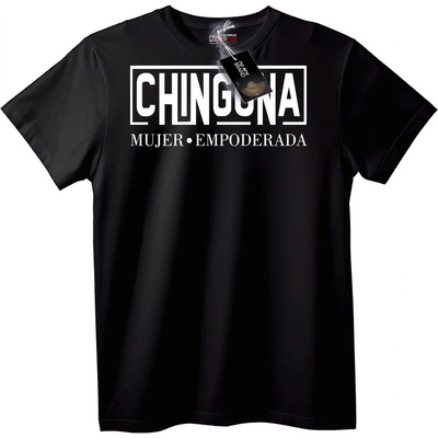 NOONEBRAND Тениска Овластена Жена - XL, Black