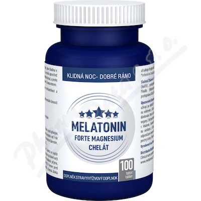 Clinical Melatonin Forte Magnesium chelát 100 tabliet
