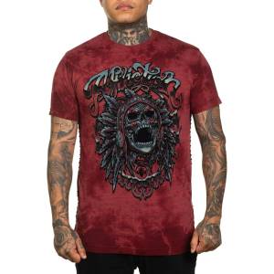 AFFLICTION мъжка тениска affliction - lake insomnia - a26390-rocs