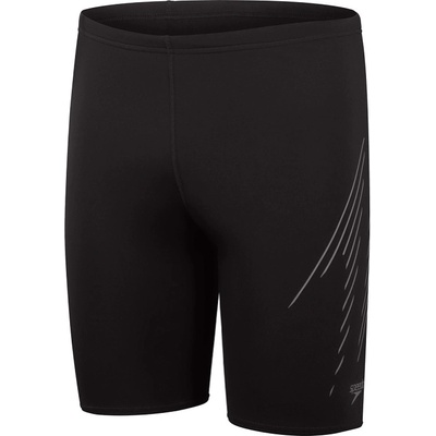 Speedo hyperboom placement jammer black/usa charcoal xxl - uk40