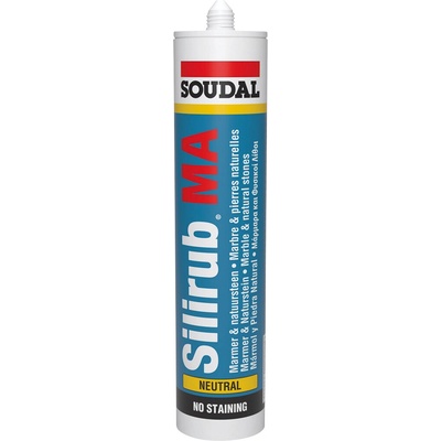 Soudal Silirub MA 300 ml transparentná