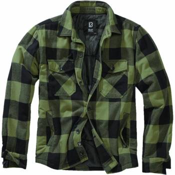 Image 1 of BRANDIT Мъжко яке BRANDIT - Lumberjacket - 9478-черен+маслинов Gingham