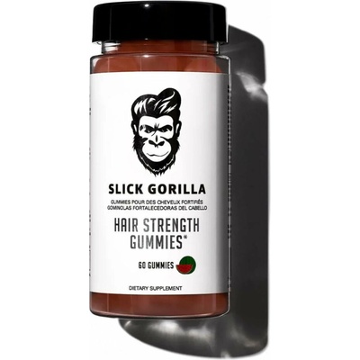 Slick Gorilla Hair Strength Gummies vitamíny pro posílení vlasů 60 ks